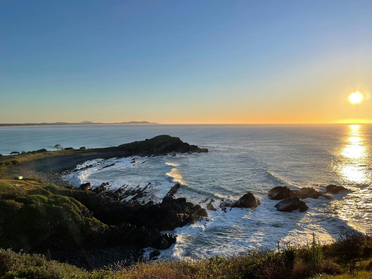 View from Big Nobby on 'Over the Top' trail