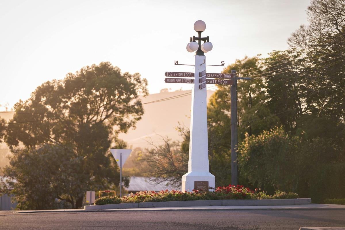 Dungog Obelisk Roundabout
