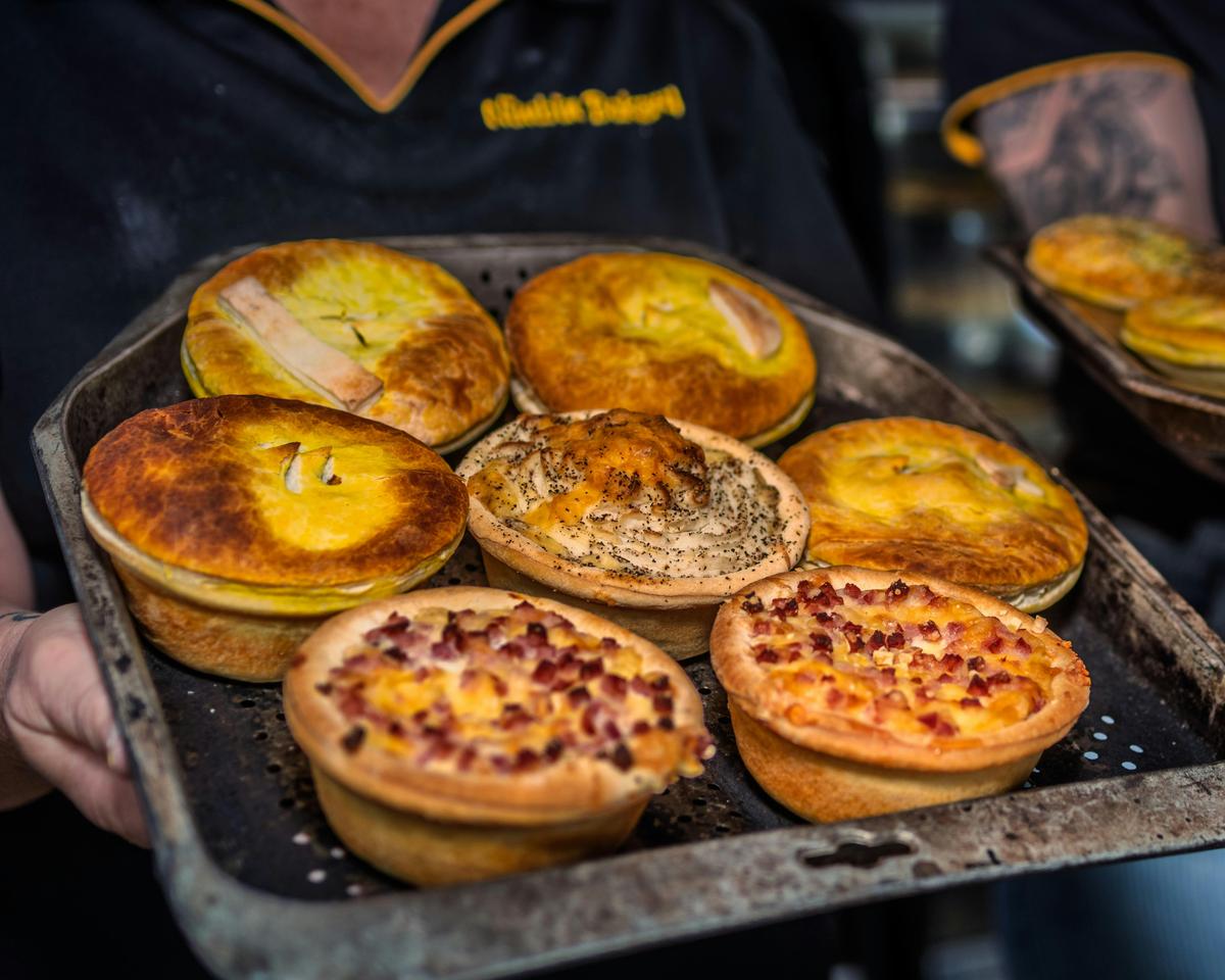 pies are the order of the day in Lismore