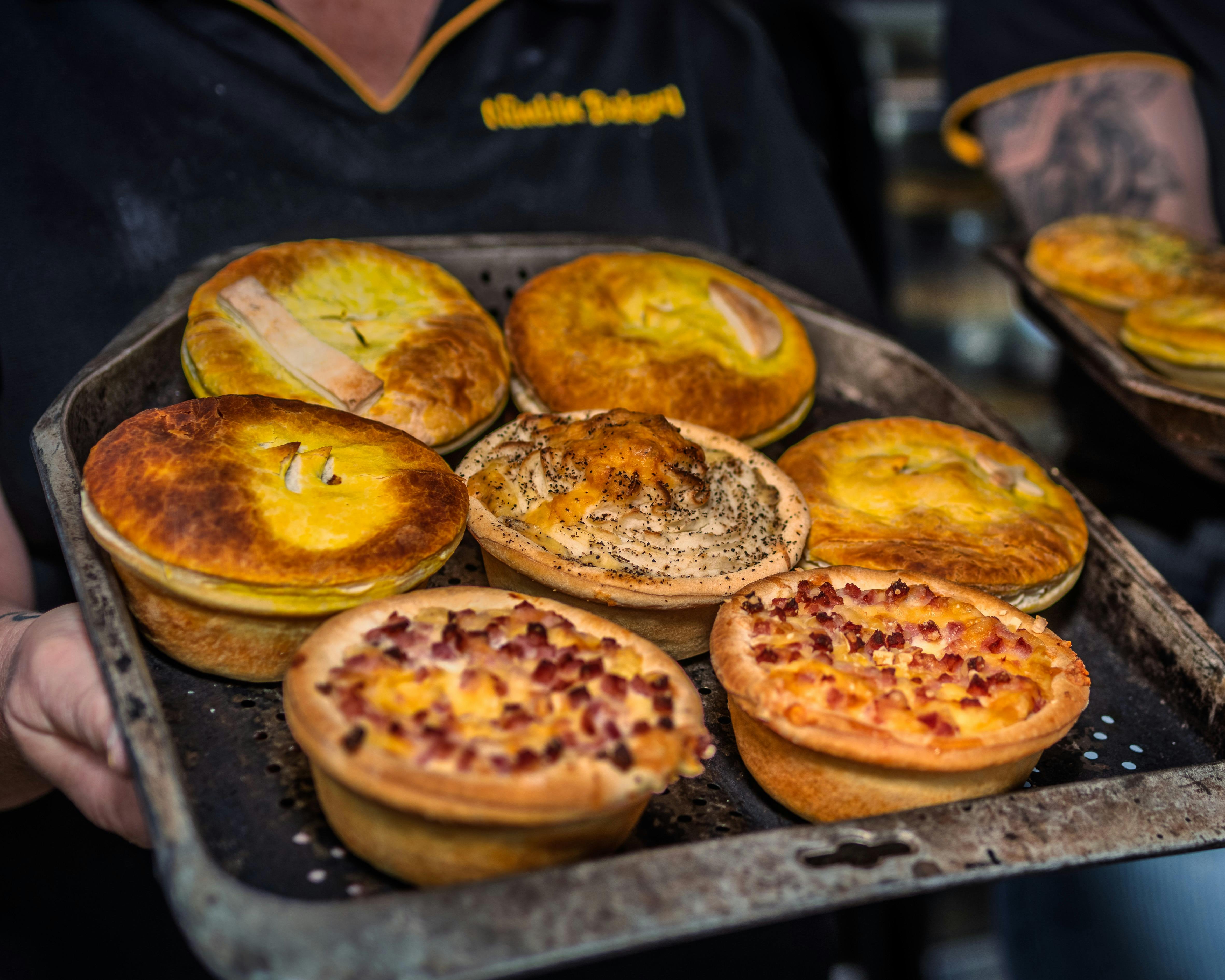 pies are the order of the day in Lismore