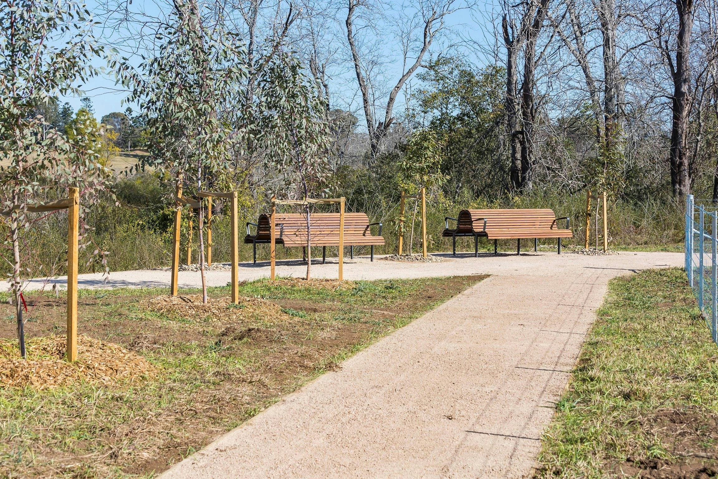 Miss Llewella Davies Pioneer Walkway