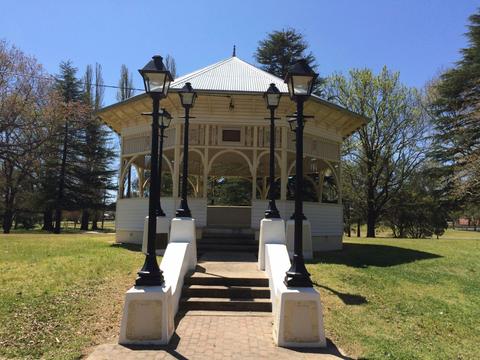 Rotunda at Jubilee Park, part of the Tenterfield Soundtrail