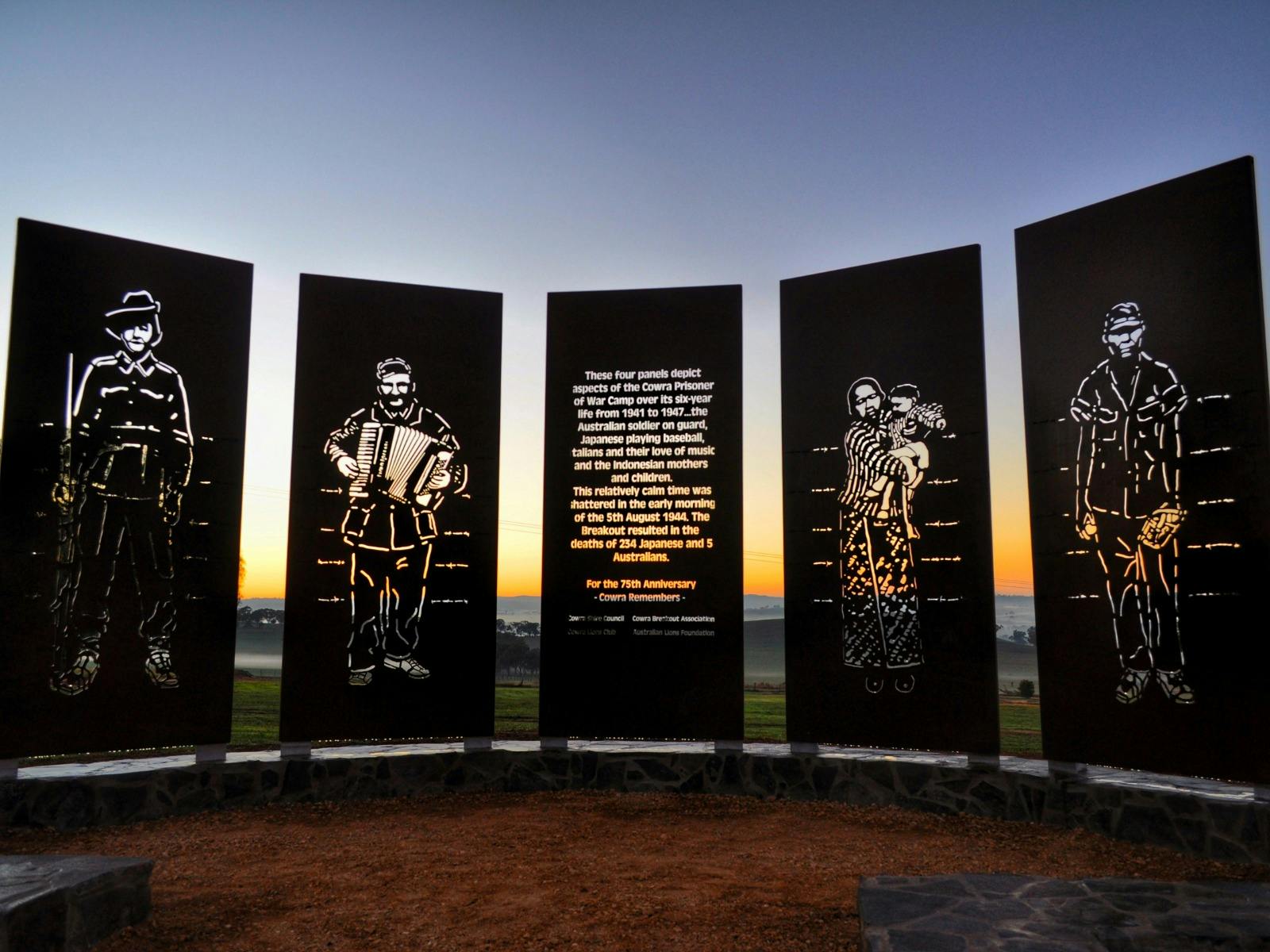 Self Guided Cowra Breakout History Tour