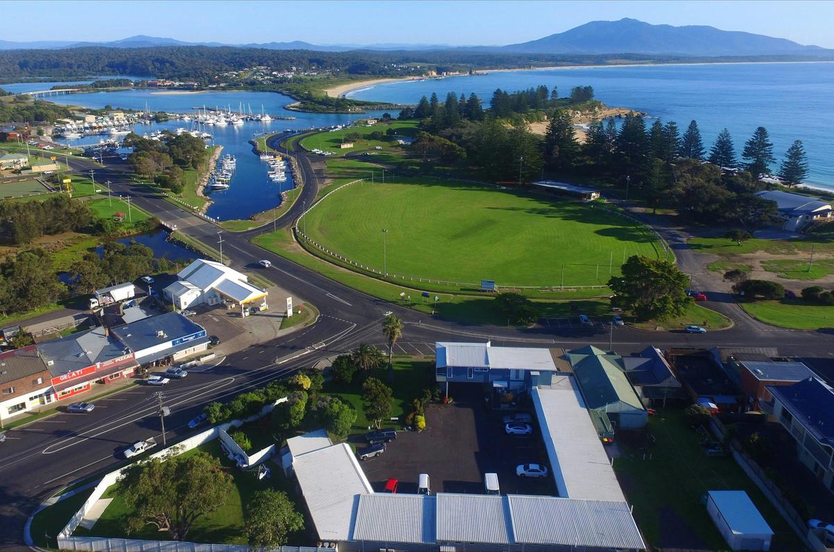Bermagui Motor Inn aerial