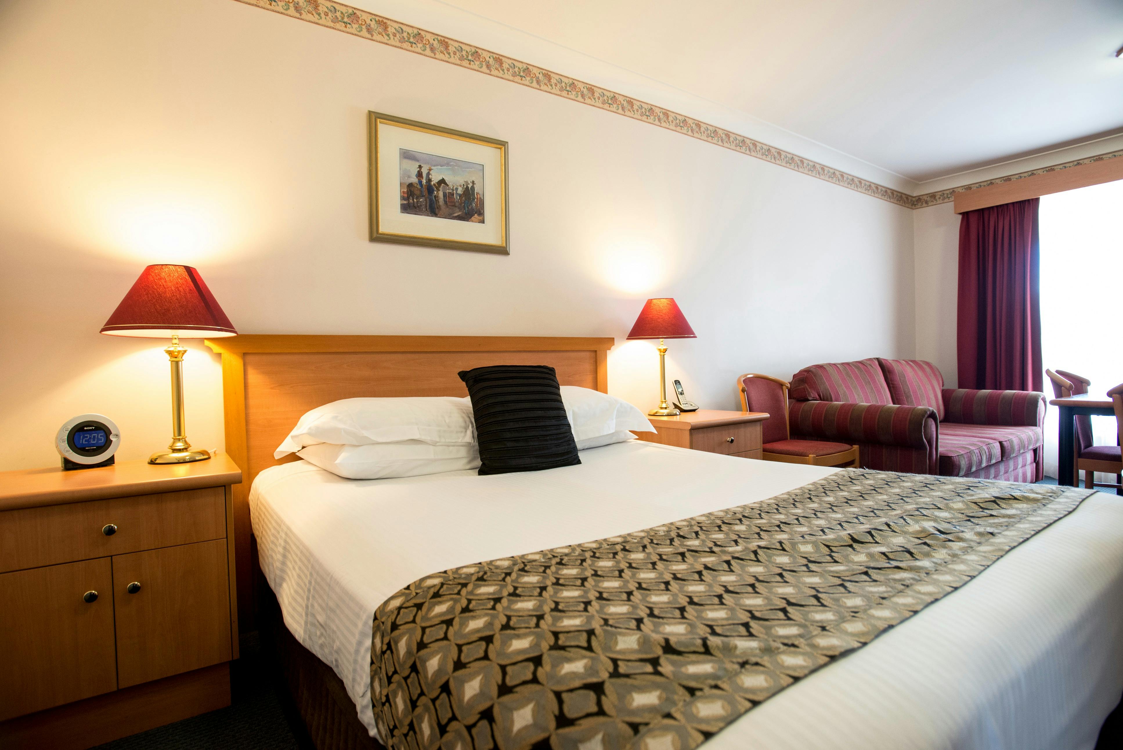 Main room two bedroom family unit