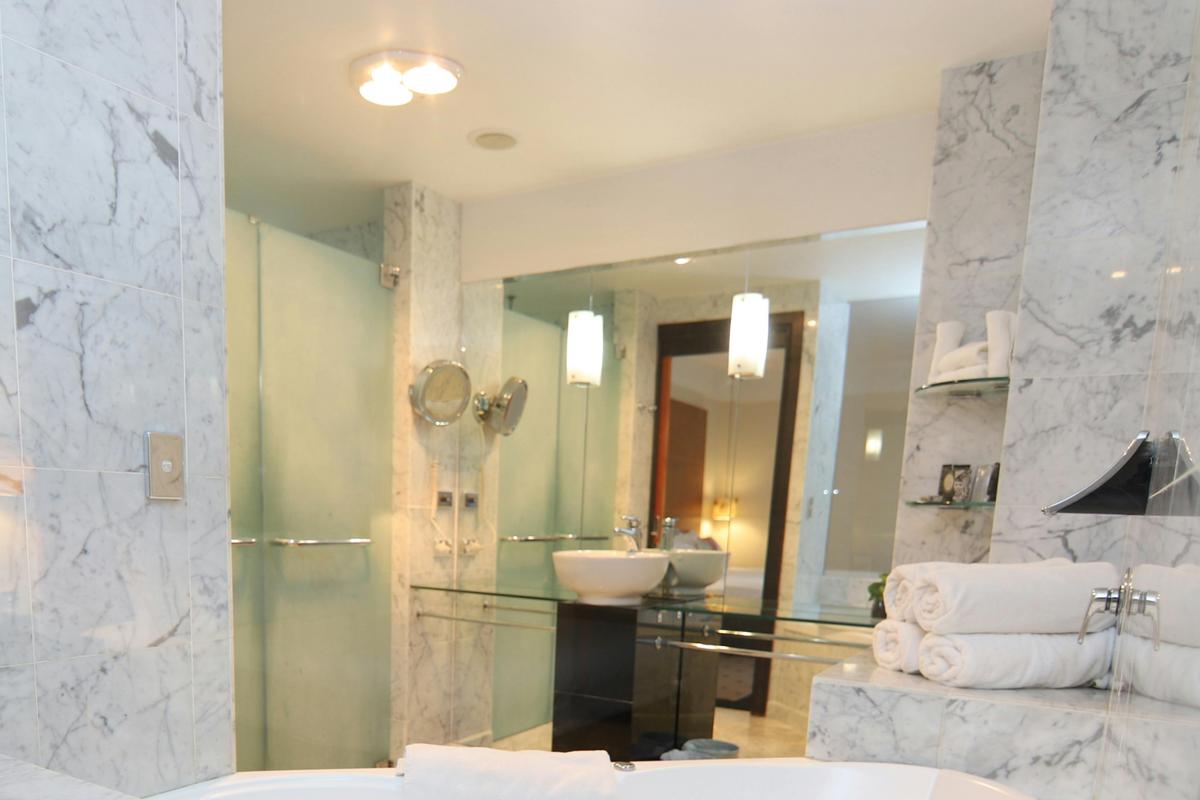 Spa Bathroom. Separate Shower.