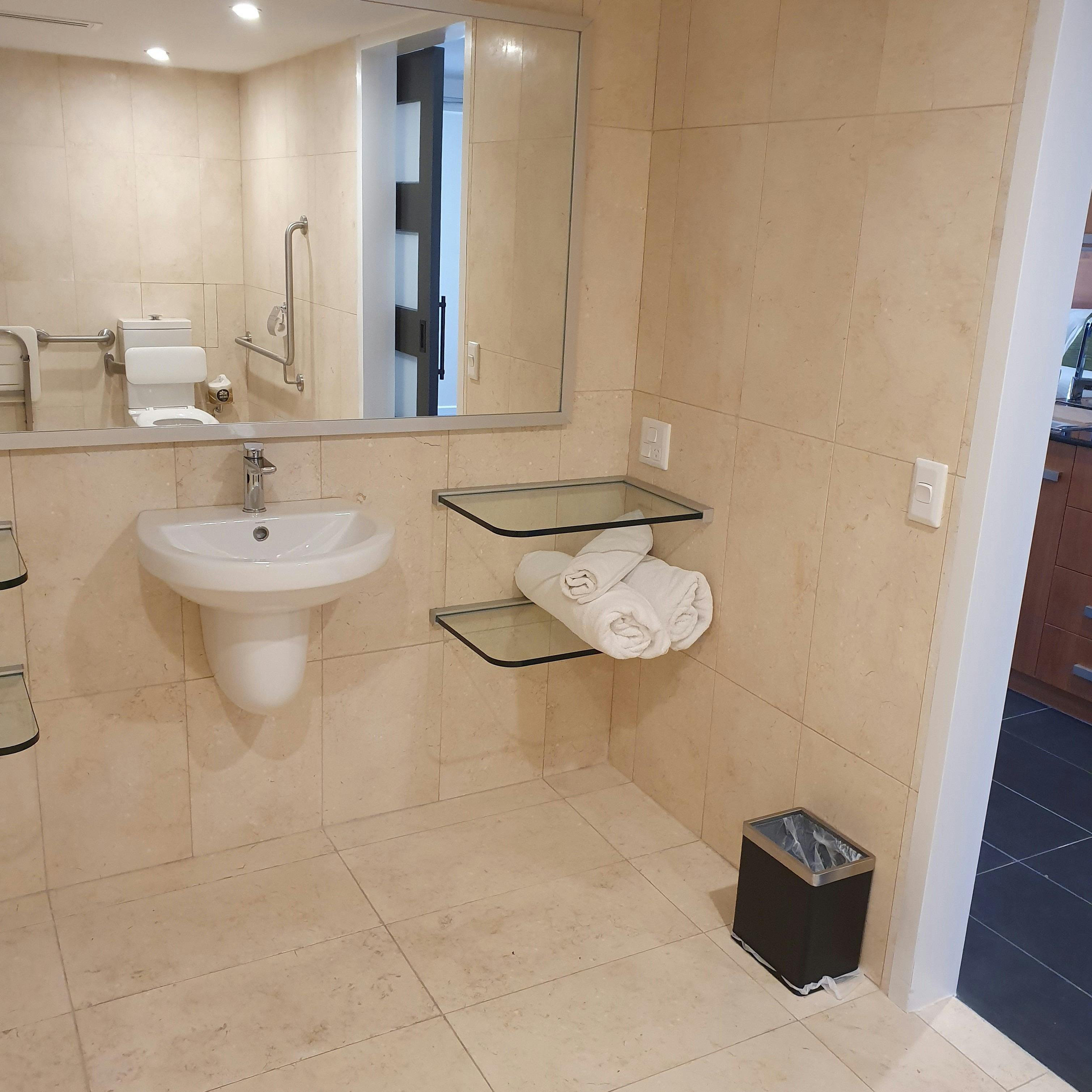 Accessible bathroom style