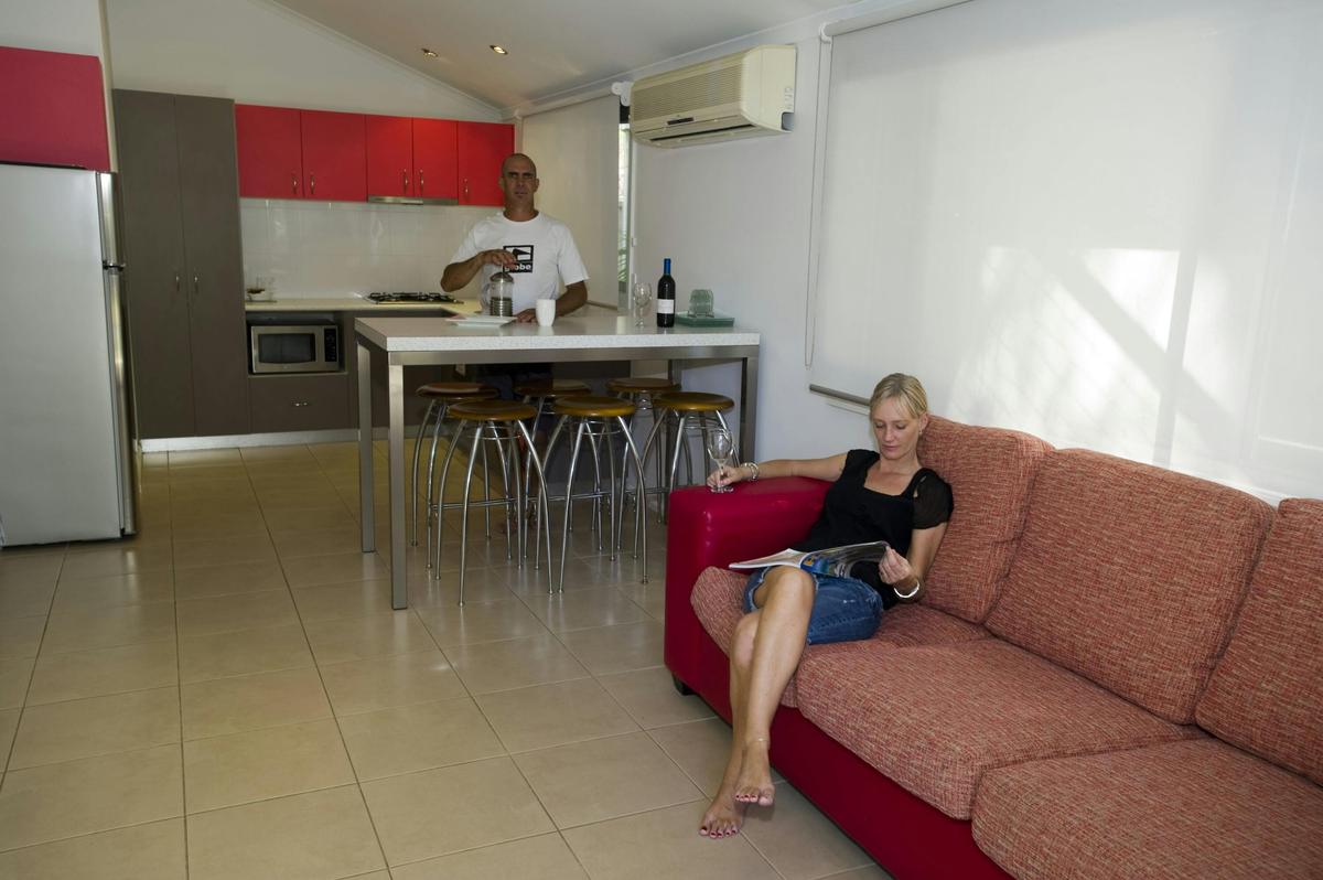 Elevated Surf Shack - Living area