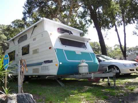 Garden Powered Site Caravan