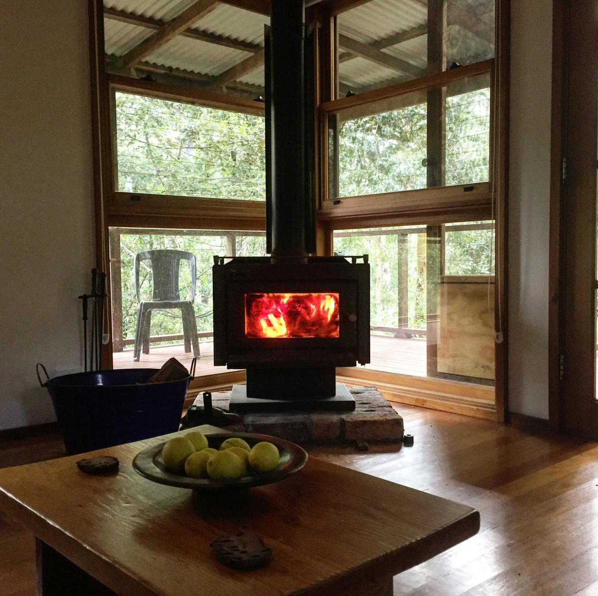 Relax by the fire