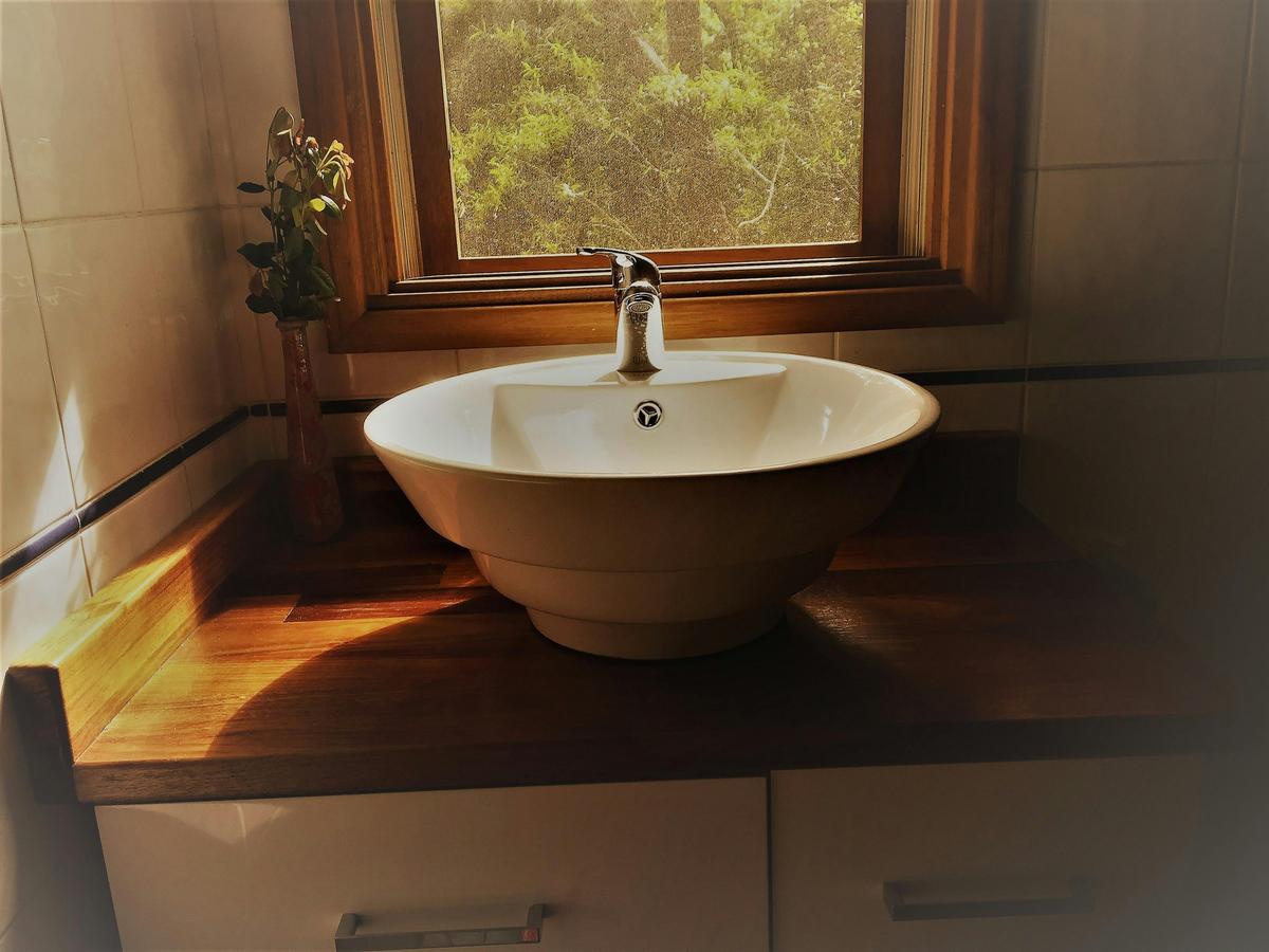 Bathroom with double spa bath