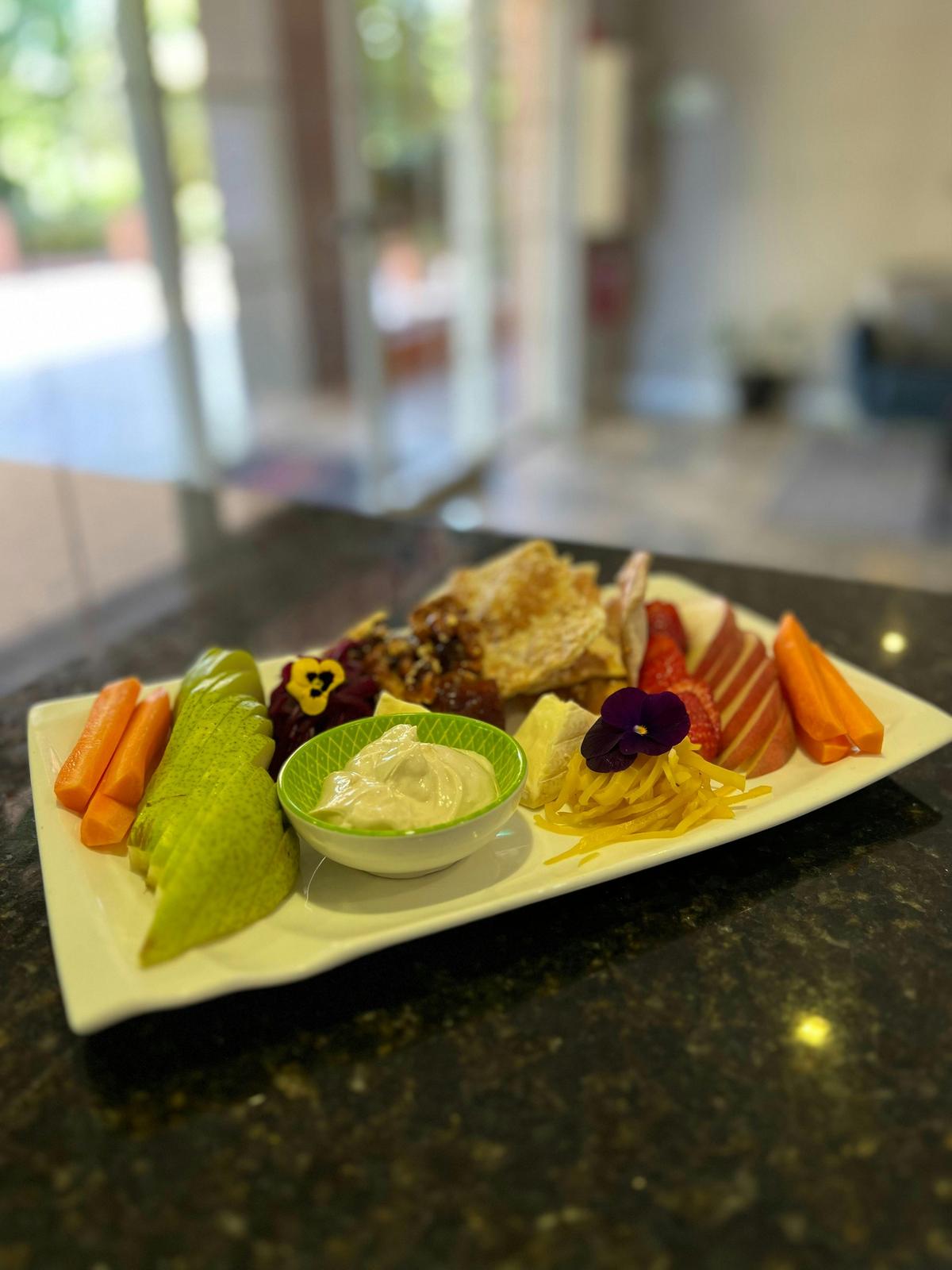 Upgrade your welcome platter with a variety of fresh and tasty treats. Pre-order now!