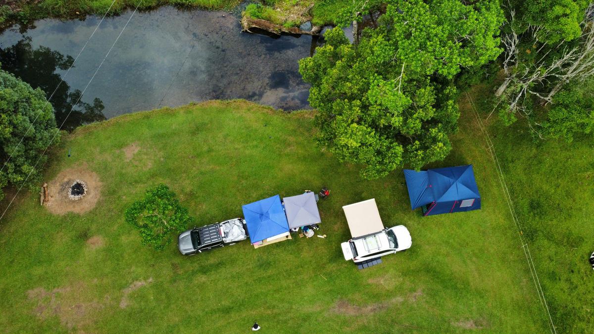 A Campsite on Crystal Creek