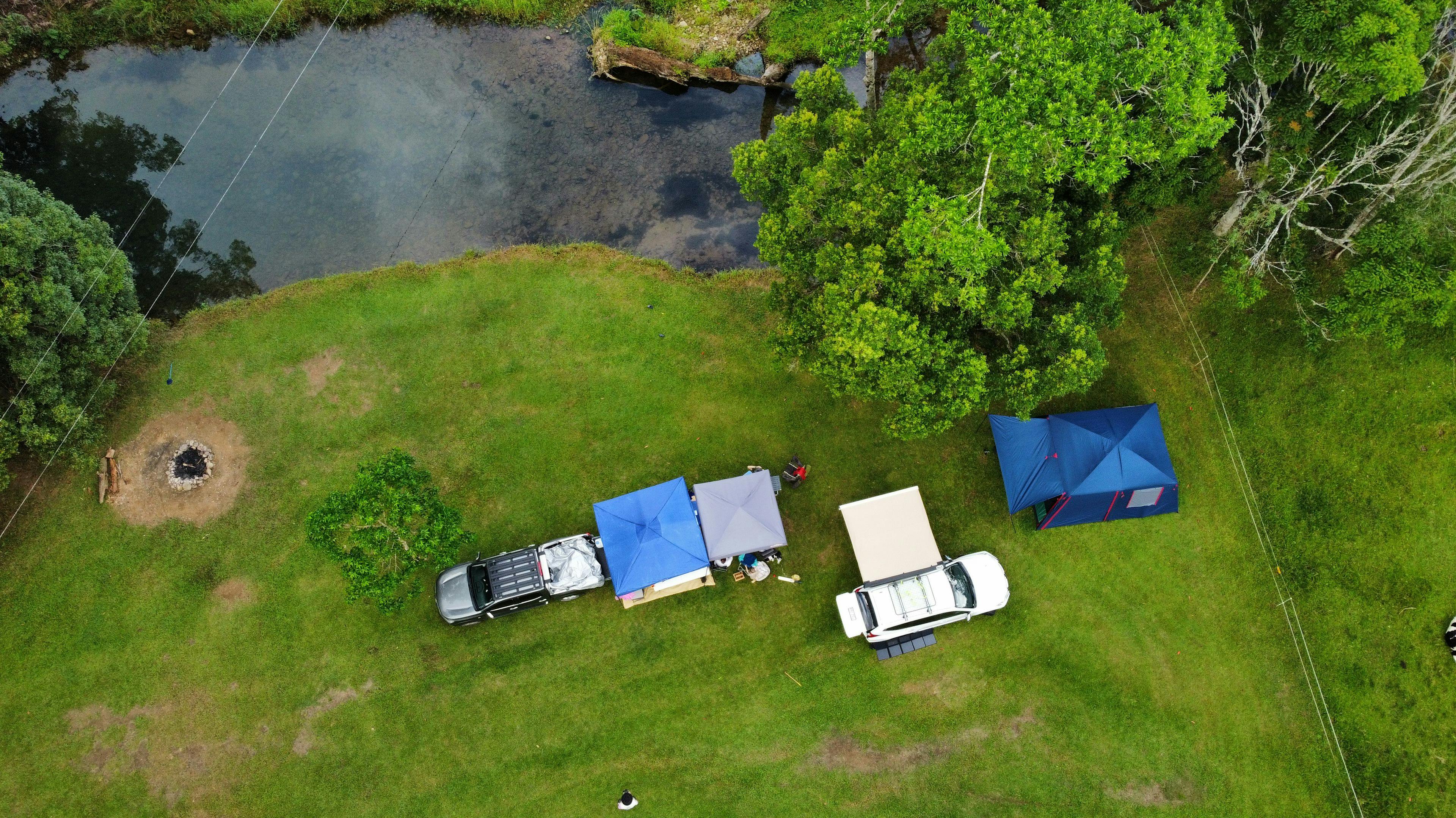 A Campsite on Crystal Creek