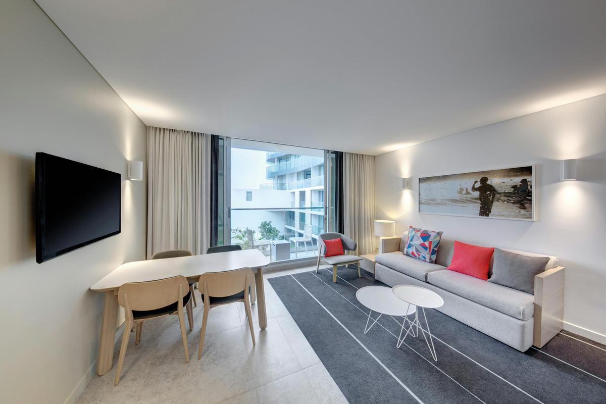 Lounge area - One Bedroom Apartment