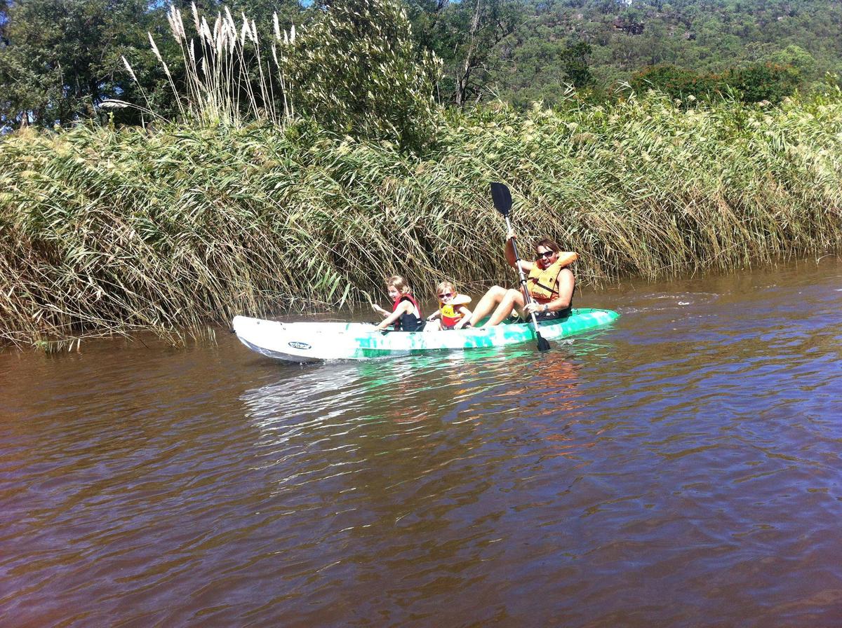 Kayaking with the kids