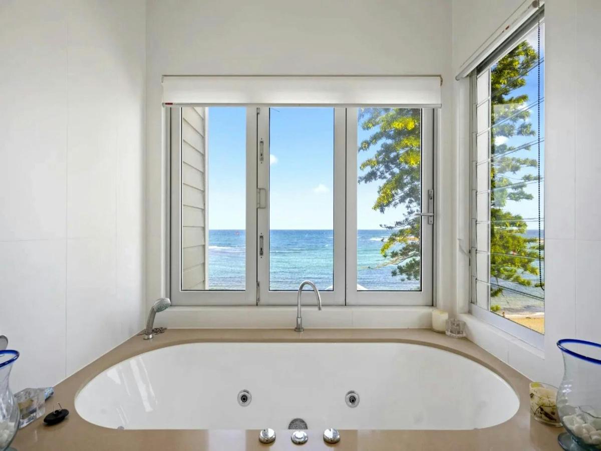 Bathtub with scenic views for a relaxing soak