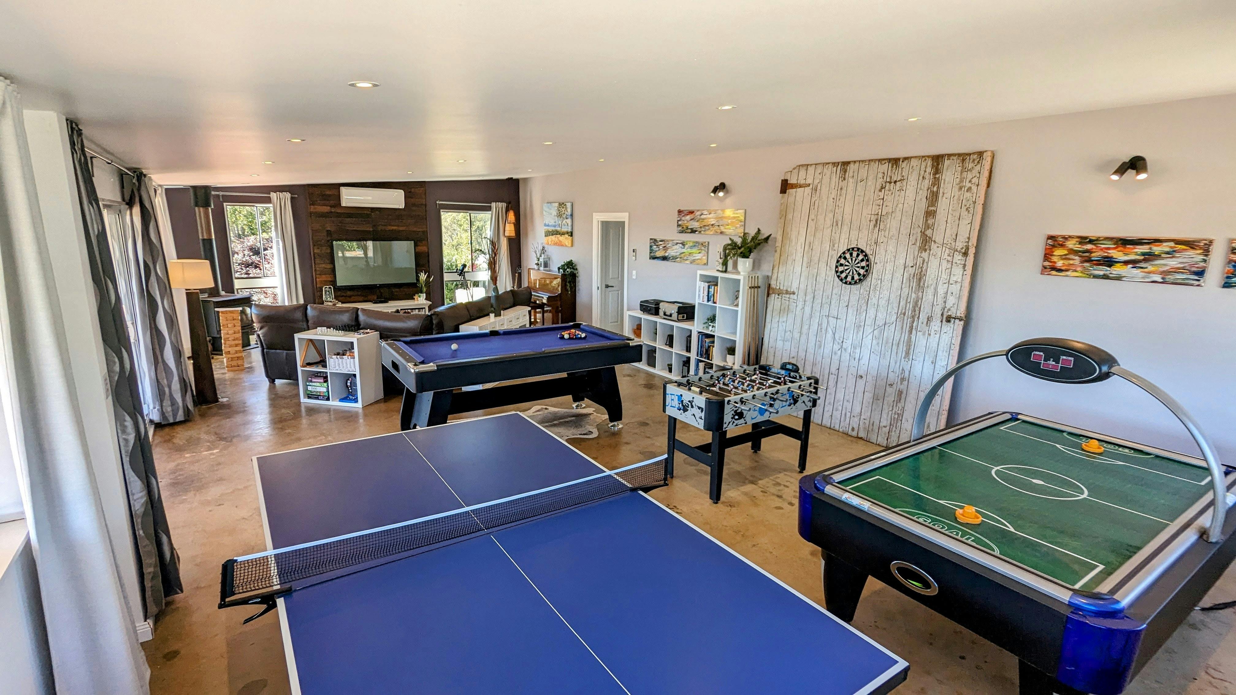 Our Games Room is to die for..