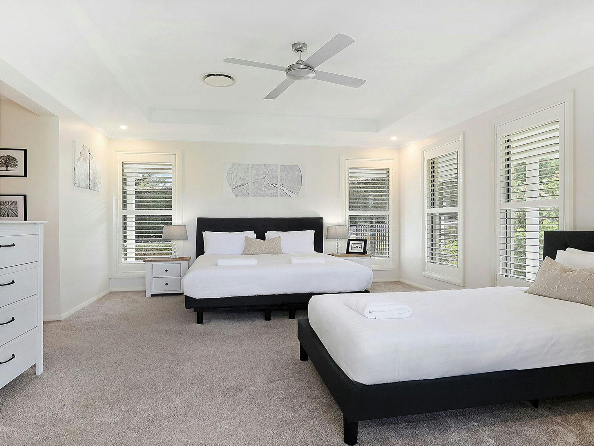 Albert Fields | Bedroom 2 | King | King single | Ensuite bathroom