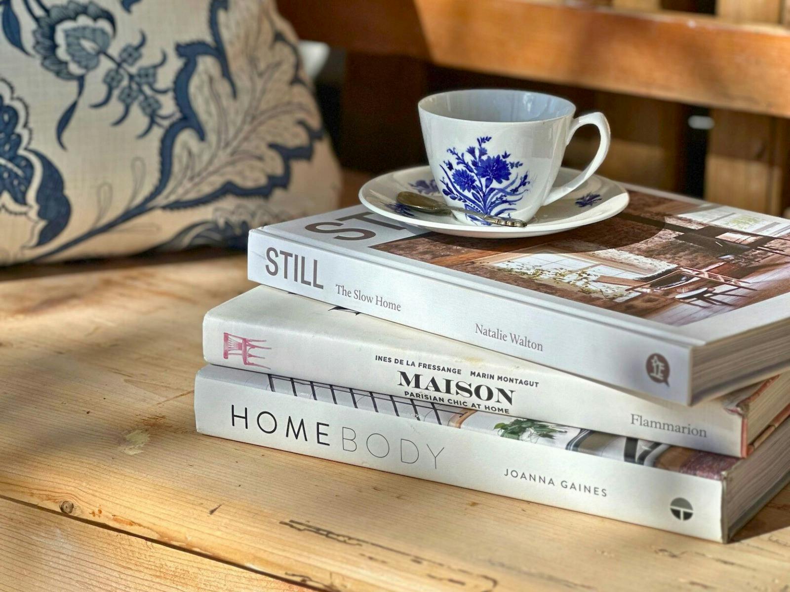 Is there anything better than a cuppa on the verandah with a good book?