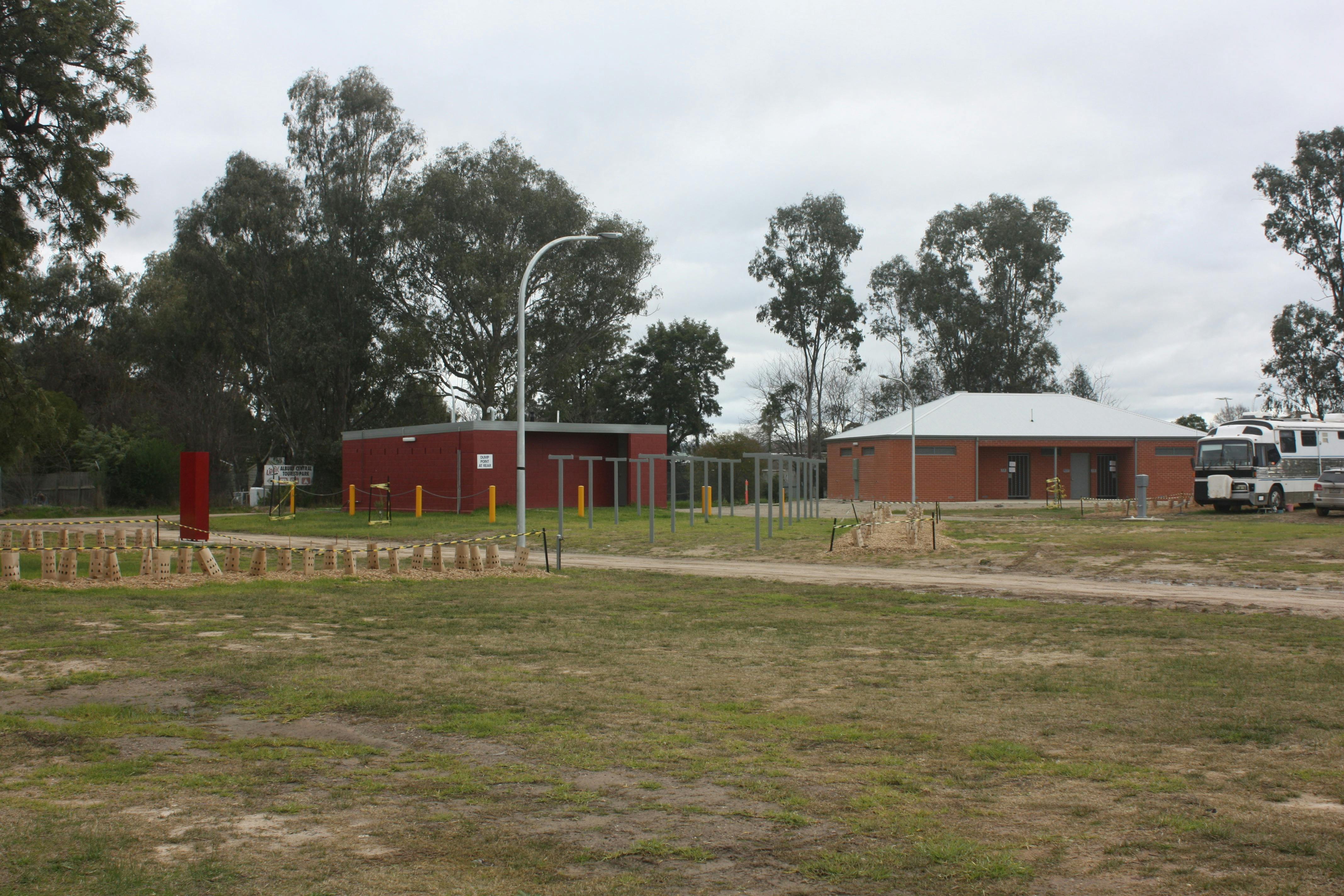 New amenity block and laundry