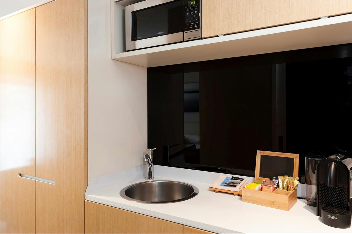 In-room kitchenette
