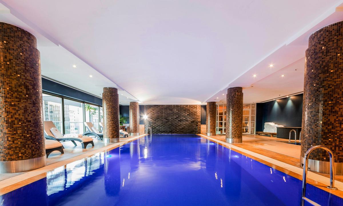 Indoor heated swimming pool