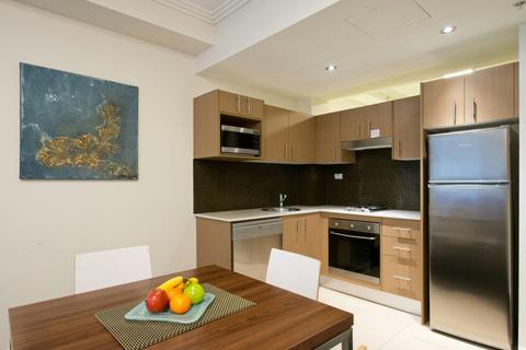 kitchen in 2 bedroom interconnecting apartment