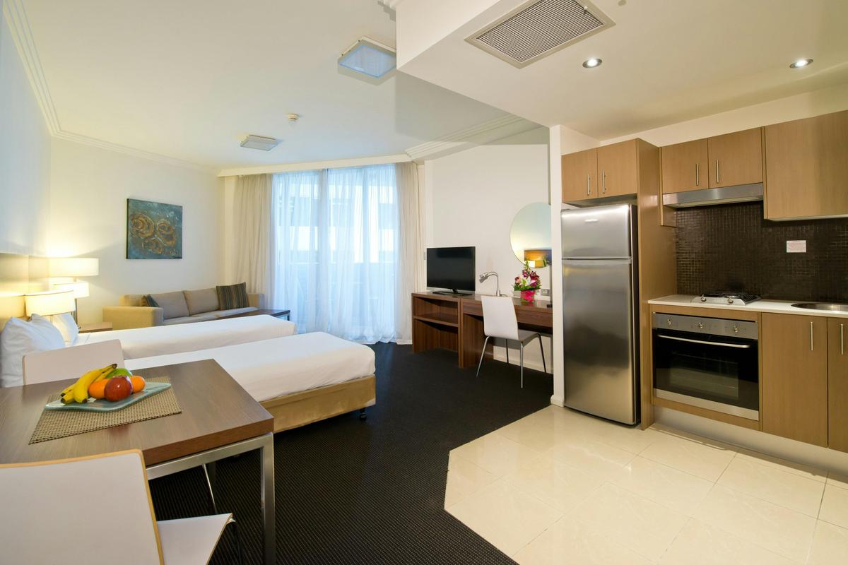 Living, Dining and Kitchen