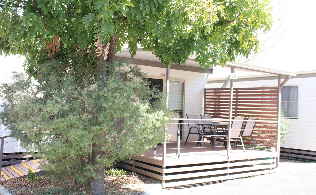 Verandahs for relaxing!