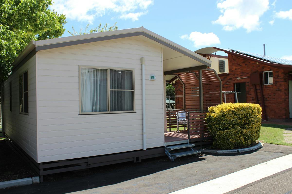 Our Non-Ensuite Cabins are very close to the amenities block