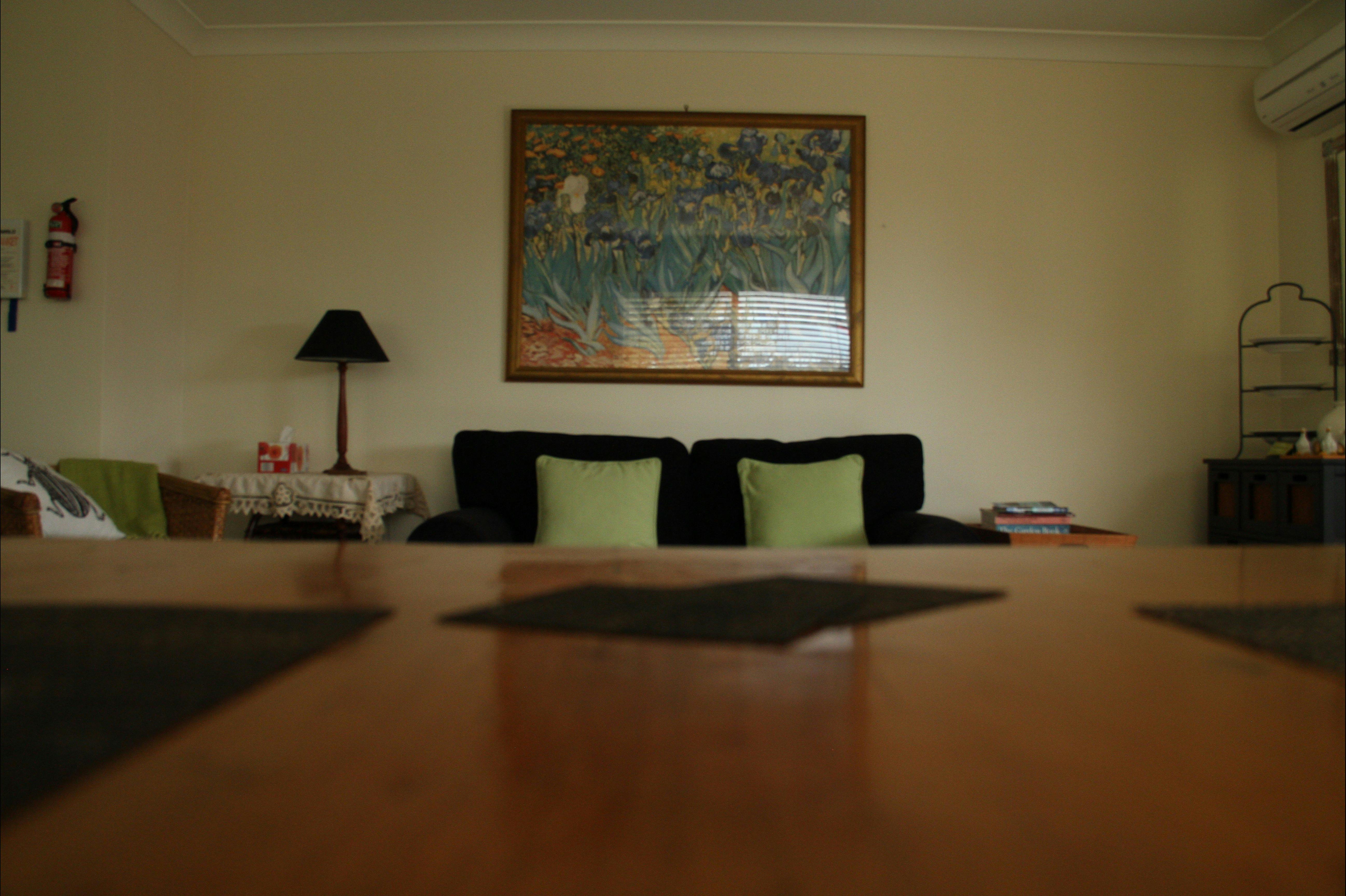 Open plan kitchen, dining, lounge