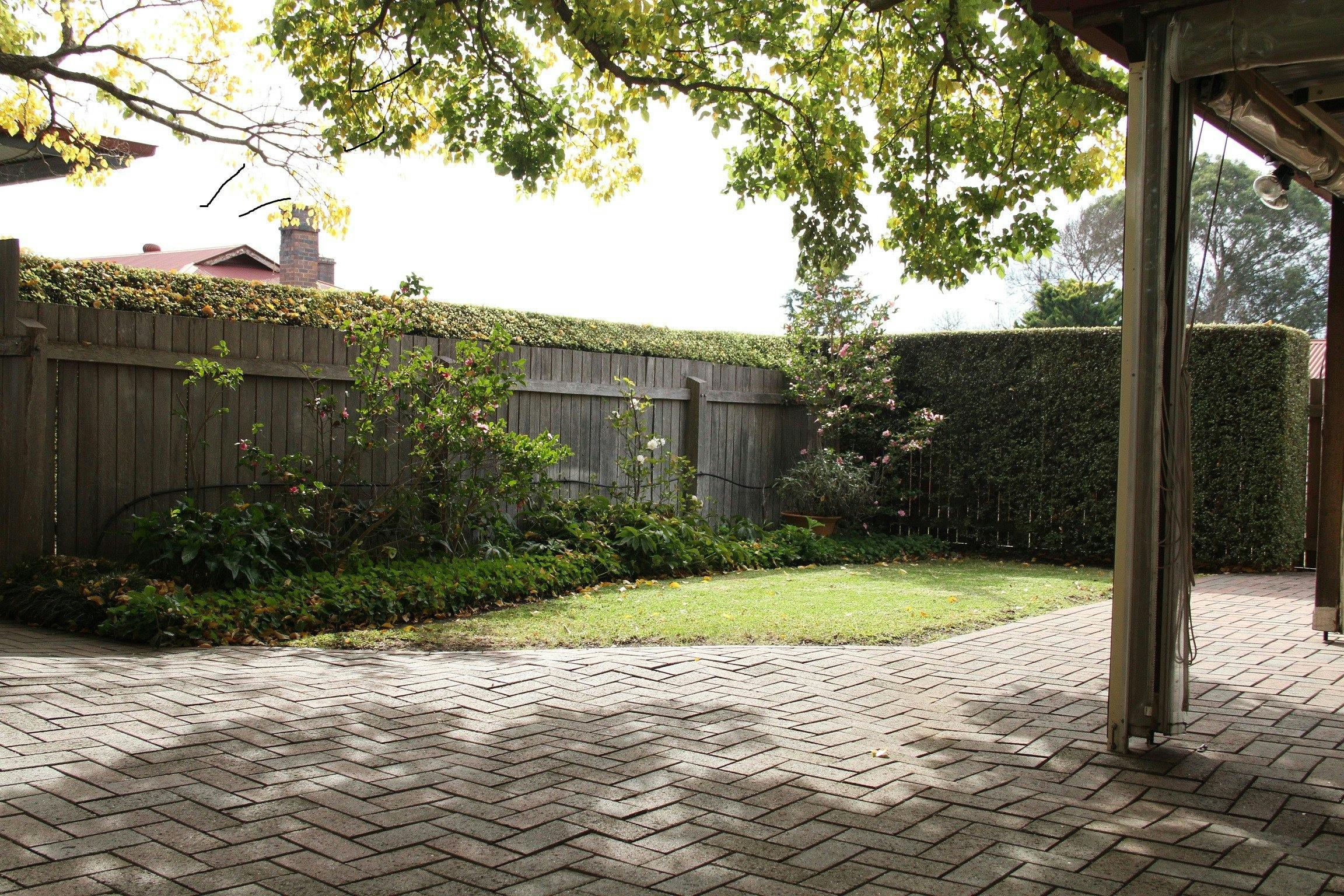 Your own little garden area