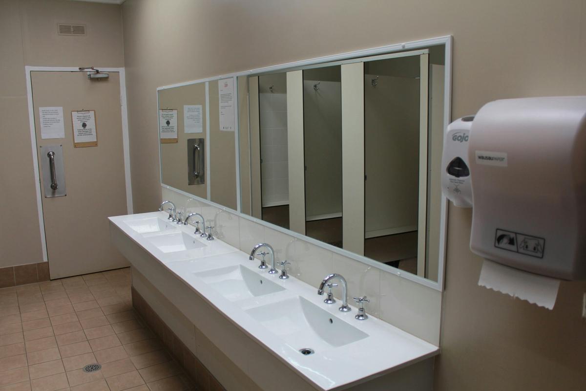 Refurbished amenities blocks