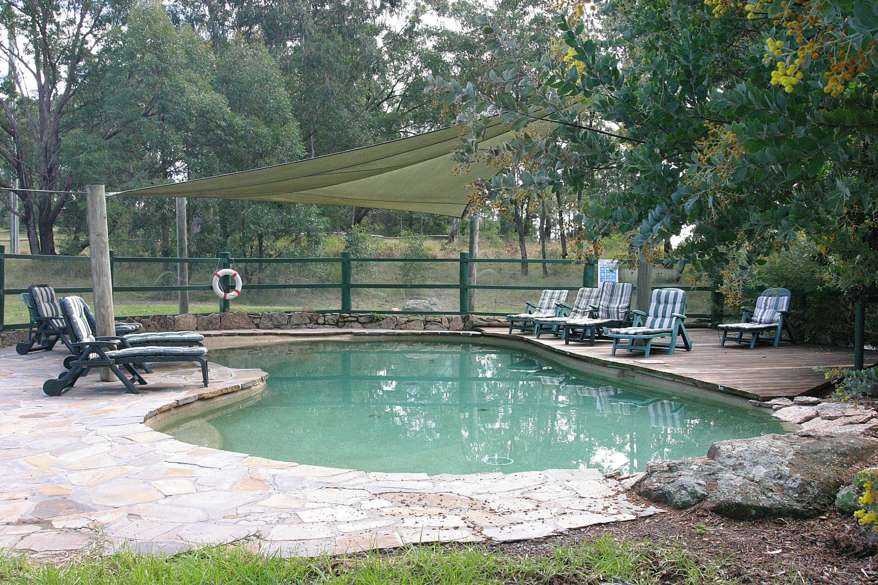 Salt-water swimming pool