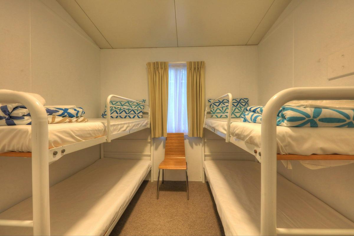 Waterview Lodge bunkroom at BIG4 Koala Shores Holiday Park