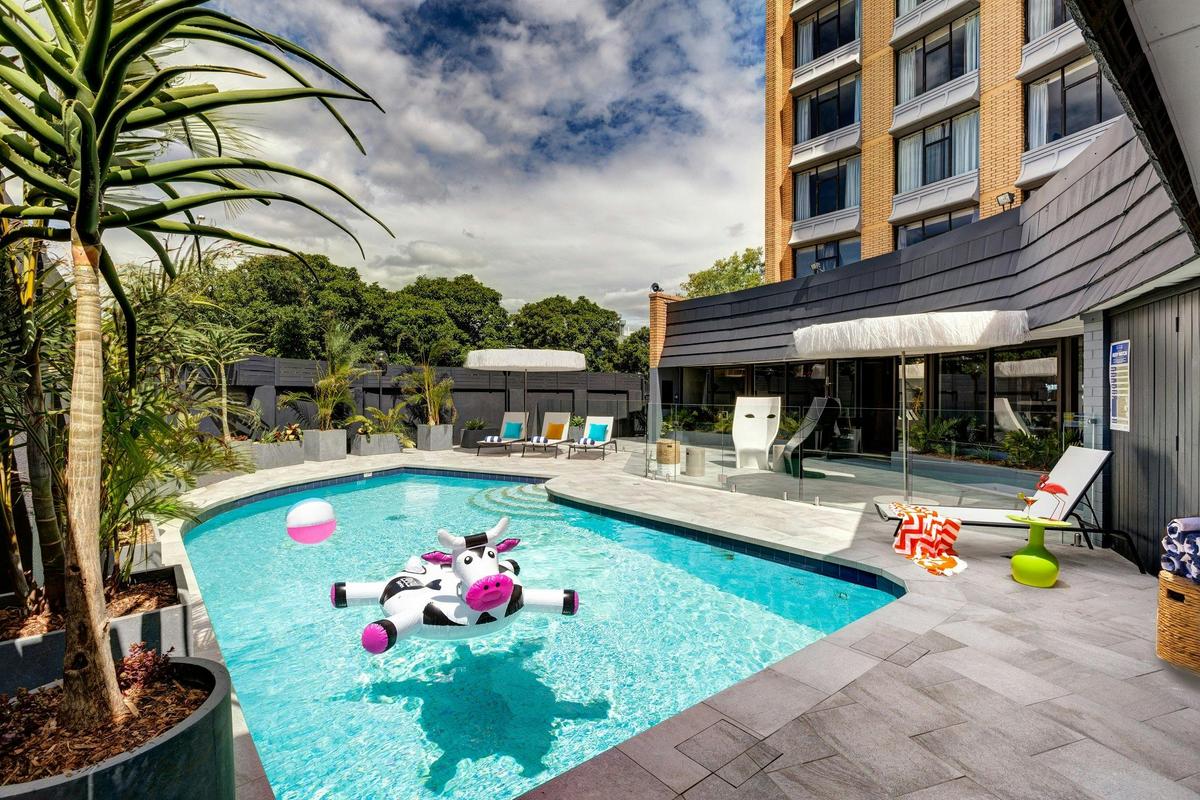 Poolside