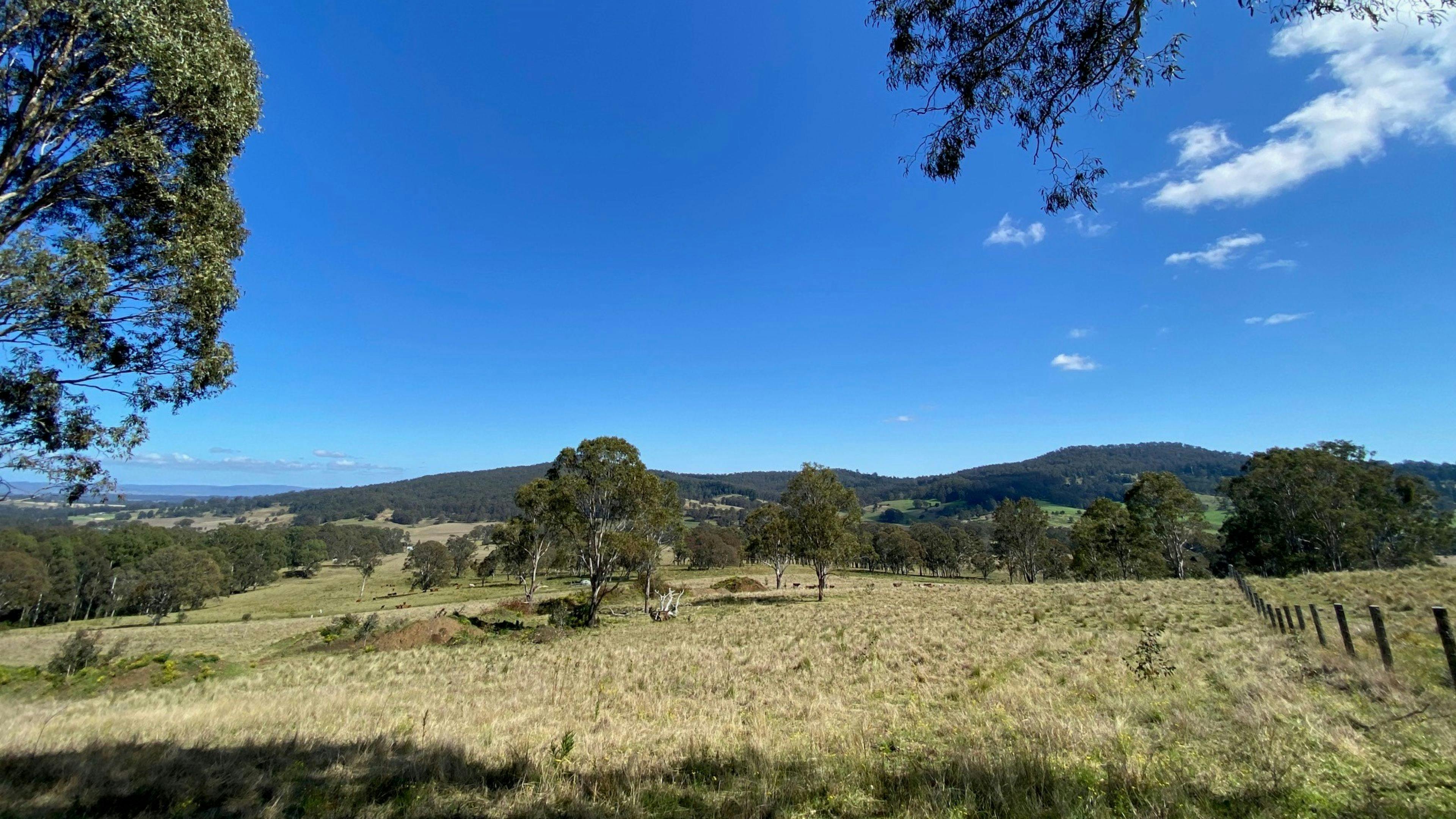 Sunset view at the top