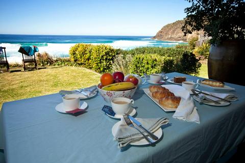 Enjoy the view from the covered verandah