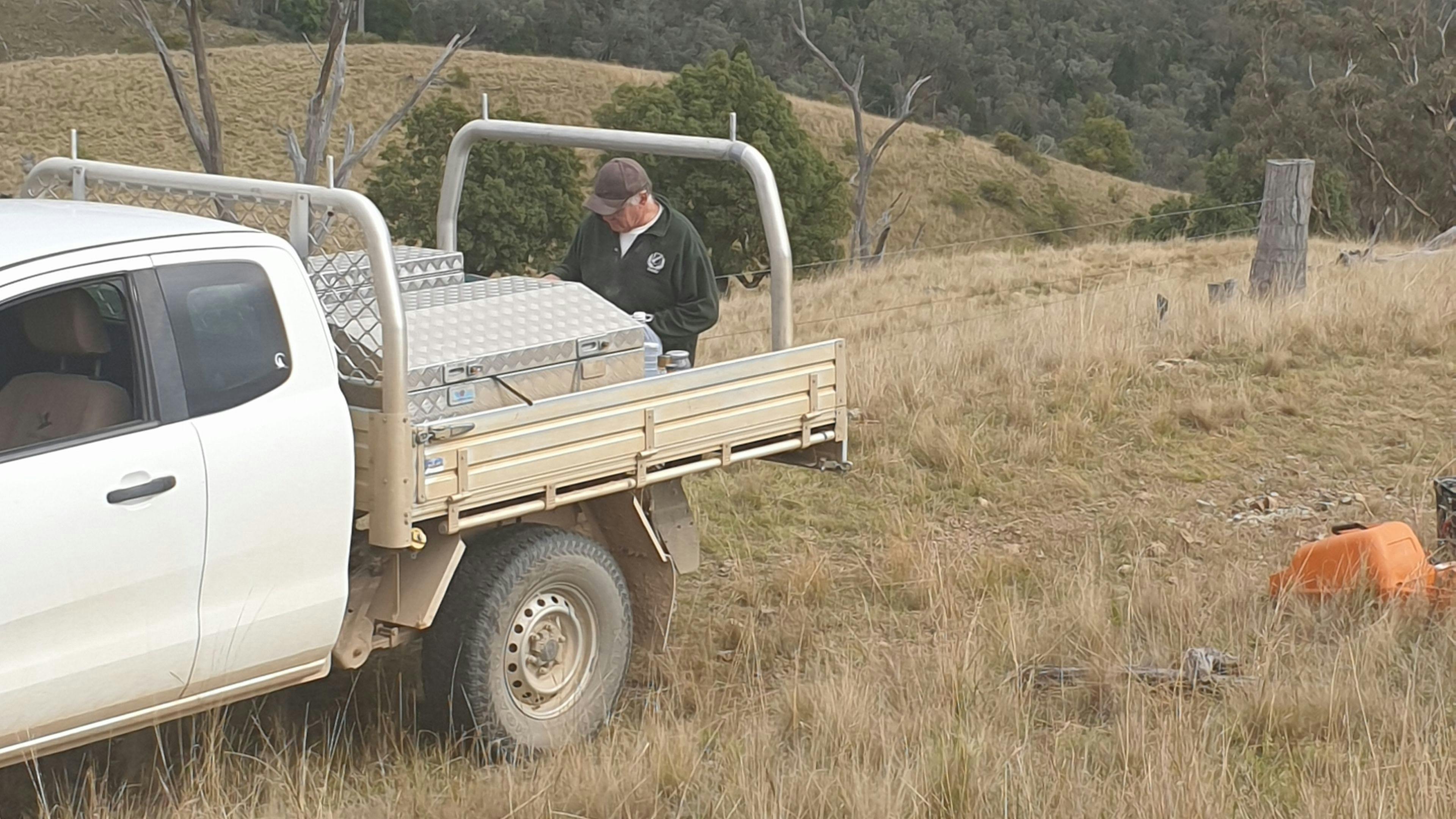 4WD trip up the mountain for a picnic 