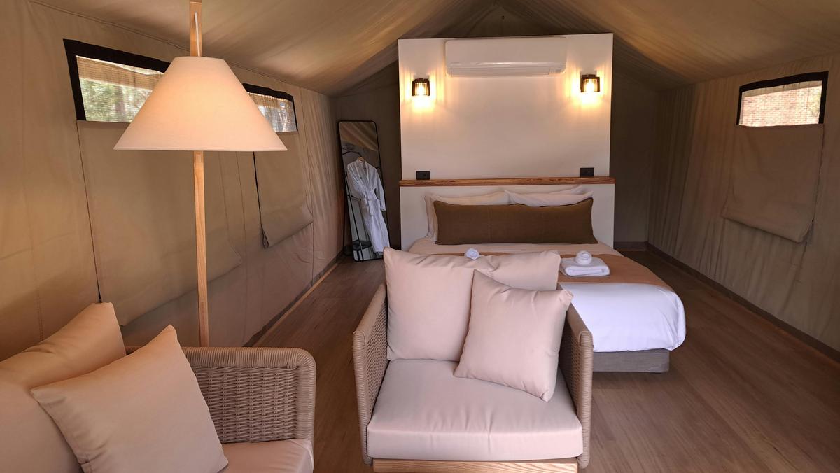 Safari Tent Jervis Bay Glamping Experience Bed and Breakfast Nature Retreat