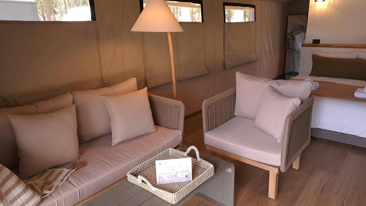 Safari Tent Jervis Bay Glamping Experience Bed and Breakfast Nature Retreat