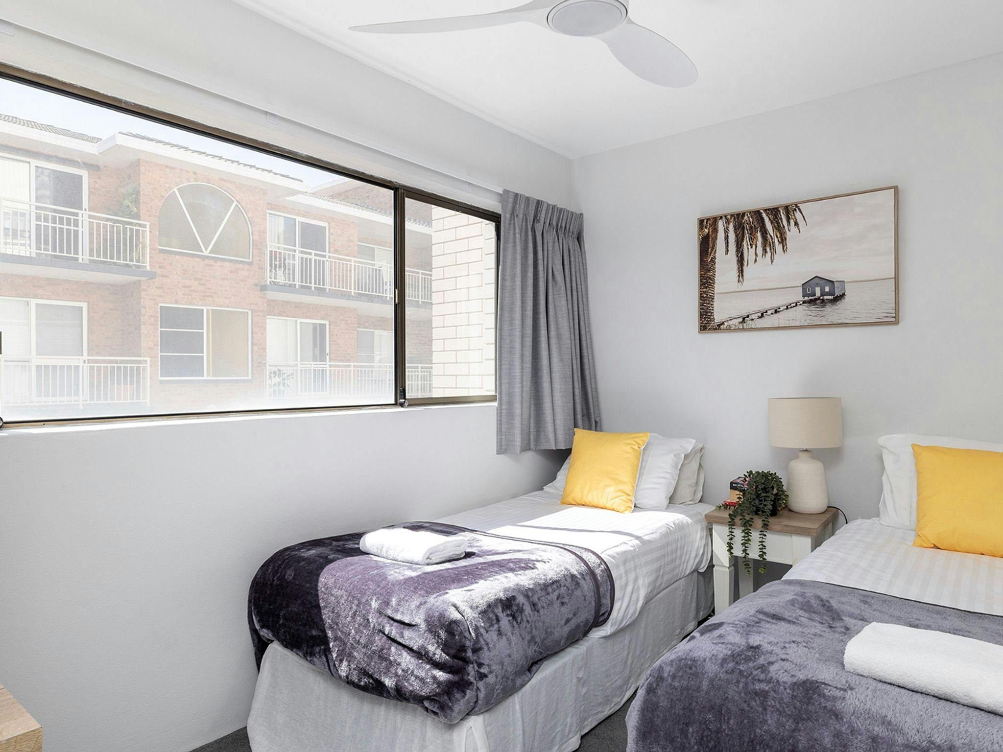 Bedroom 2 - two long singles