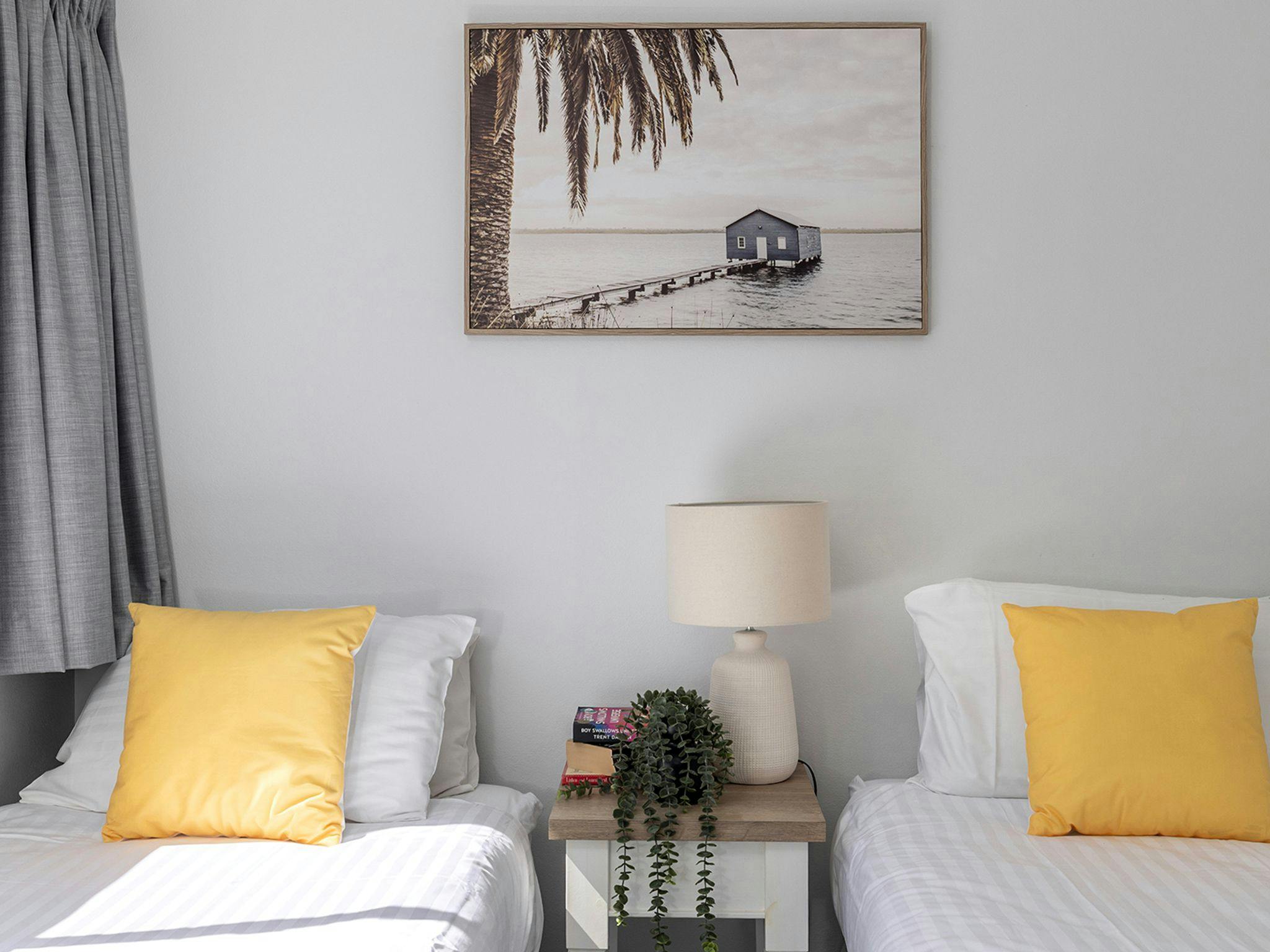 Bedroom 2 - Two long singles