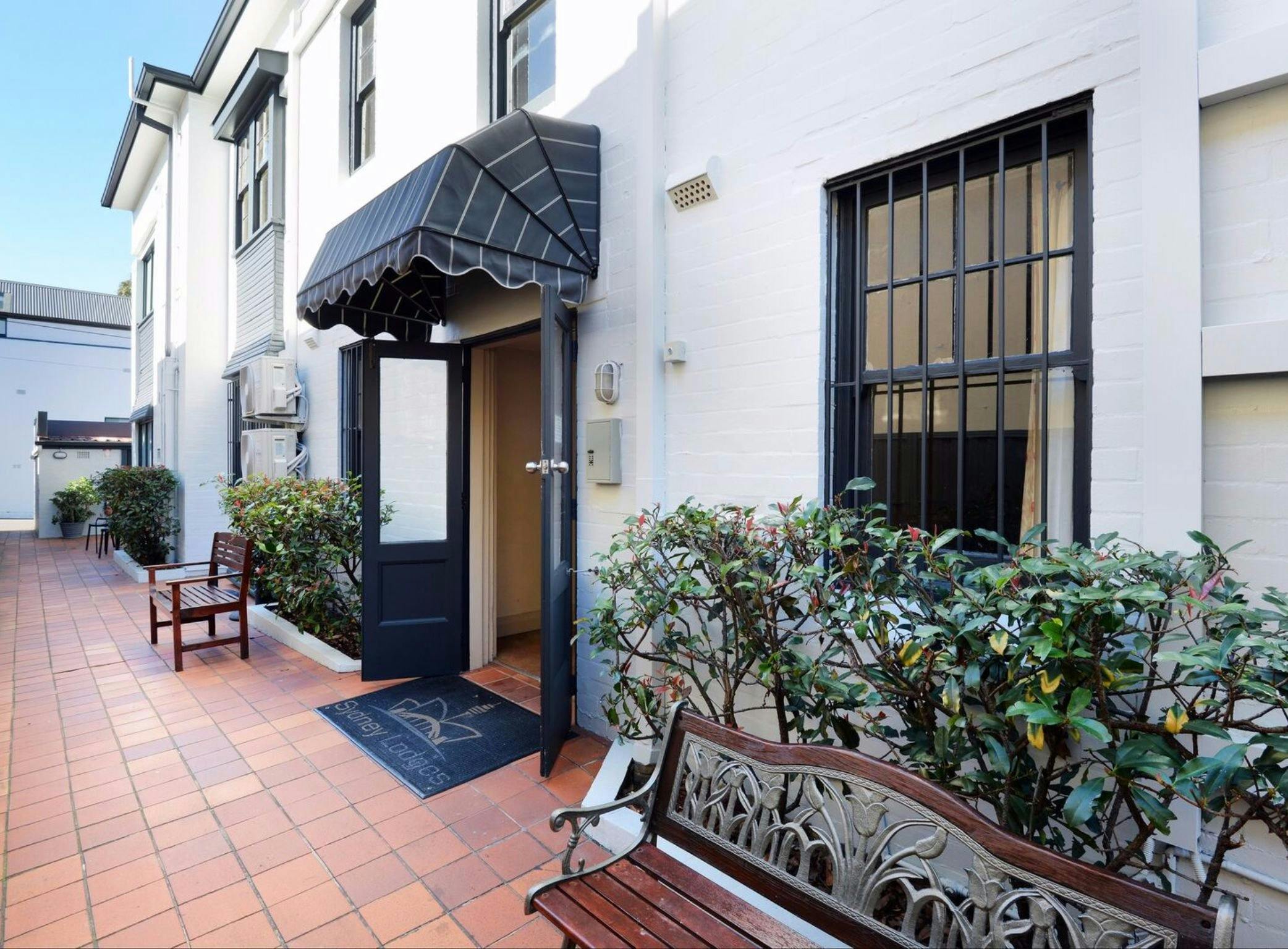 Front Door of building