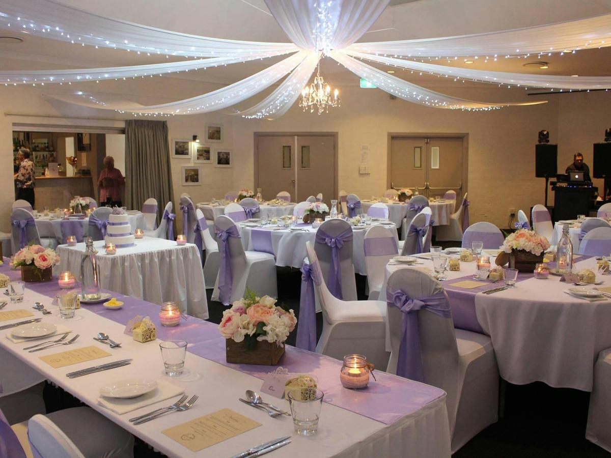 The Function Centre is perfect for wedding receptions