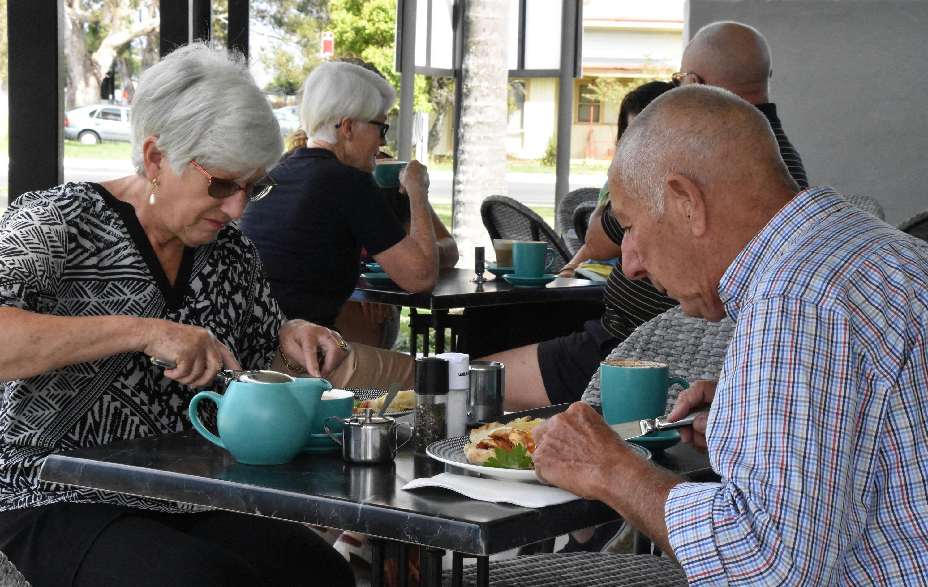 The Proper Cafe oudoor dining