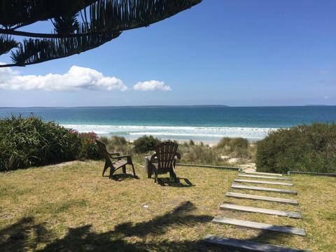 Barefoot at Callala Beach