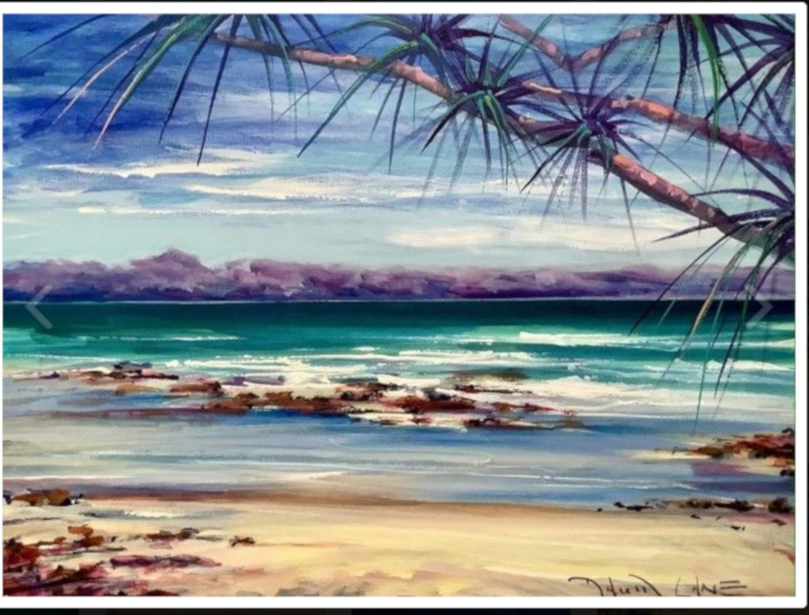 David Lane Coastal Painting