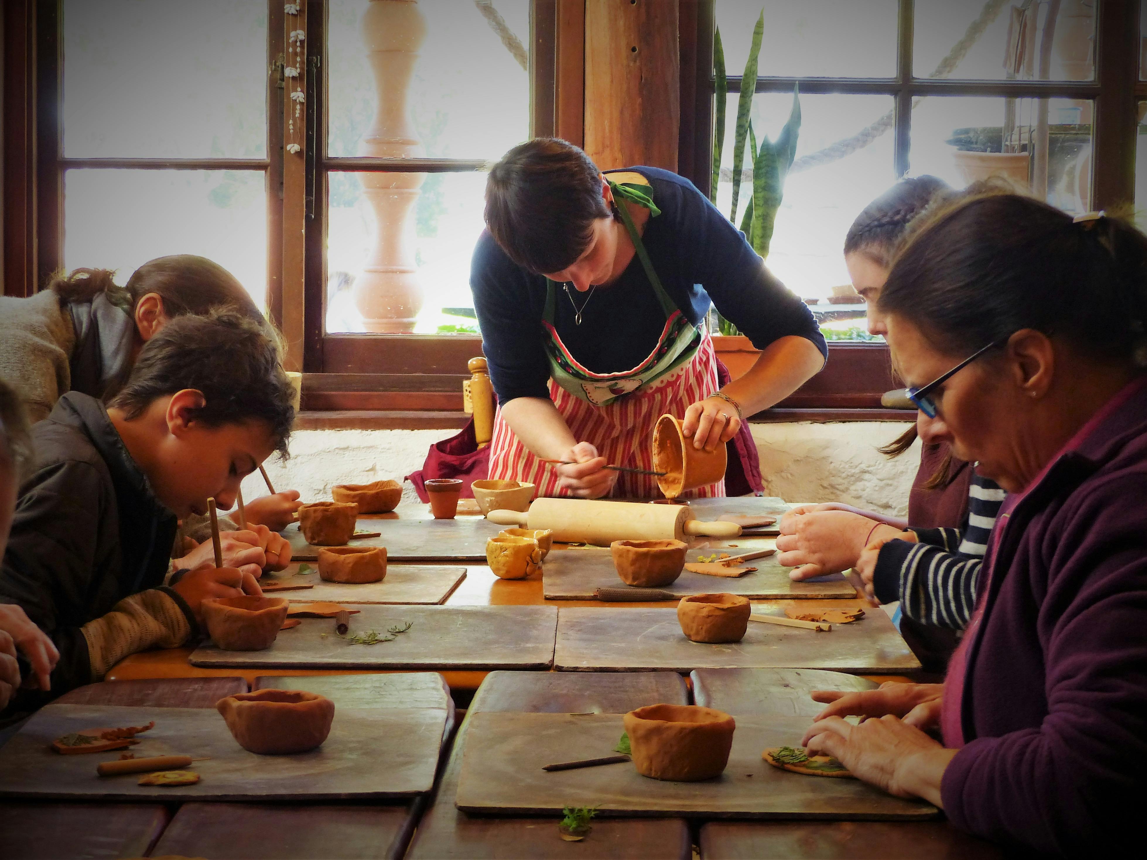 Treasure dish workshop